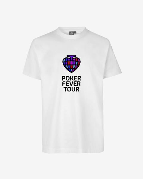 Obrazek Poker Fever Tour - T-shirt White 1