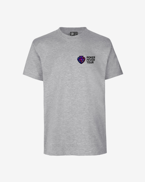Obrazek Poker Fever Tour - T-shirt Grey
