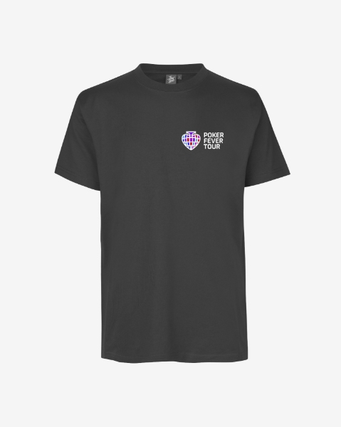 Obrazek Poker Fever Tour - T-shirt Dark Grey