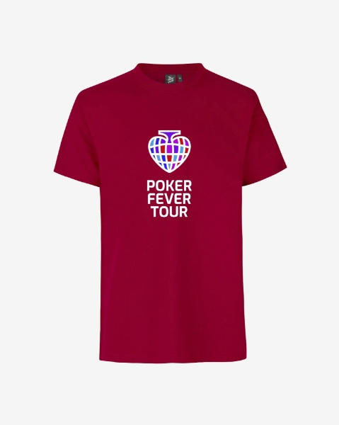 Obrazek Poker Fever Tour - T-shirt Red
