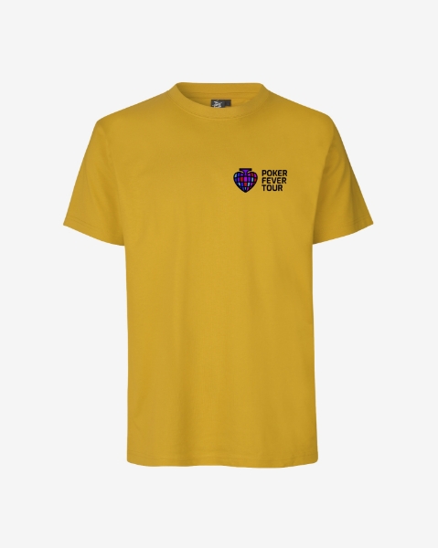 Obrazek Poker Fever Tour - T-shirt Yellow
