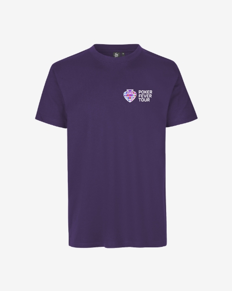Obrazek Poker Fever Tour - T-shirt Purple