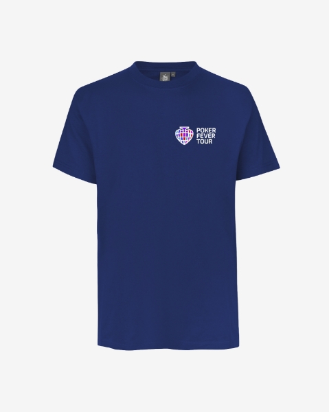 Obrazek Poker Fever Tour - T-shirt Royal Blue