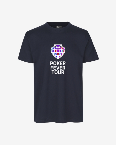 Obrazek Poker Fever Tour - T-shirt Navy