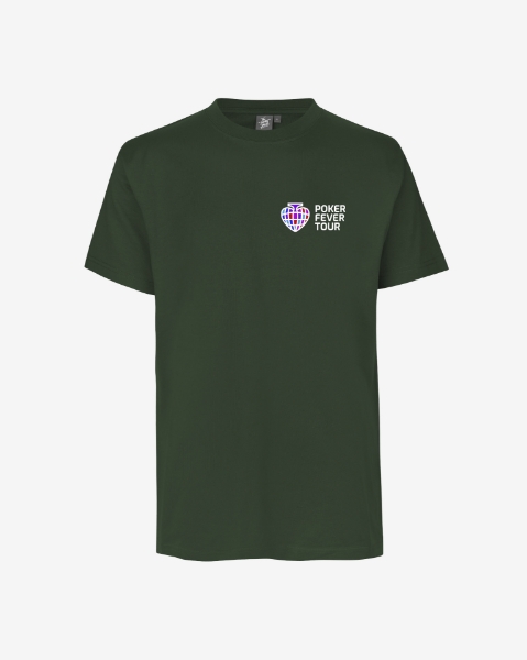 Obrazek Poker Fever Tour - T-shirt Green 2
