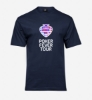 Obrazek POKER FEVER TOUR - Koszulka Granat, Duże Logo