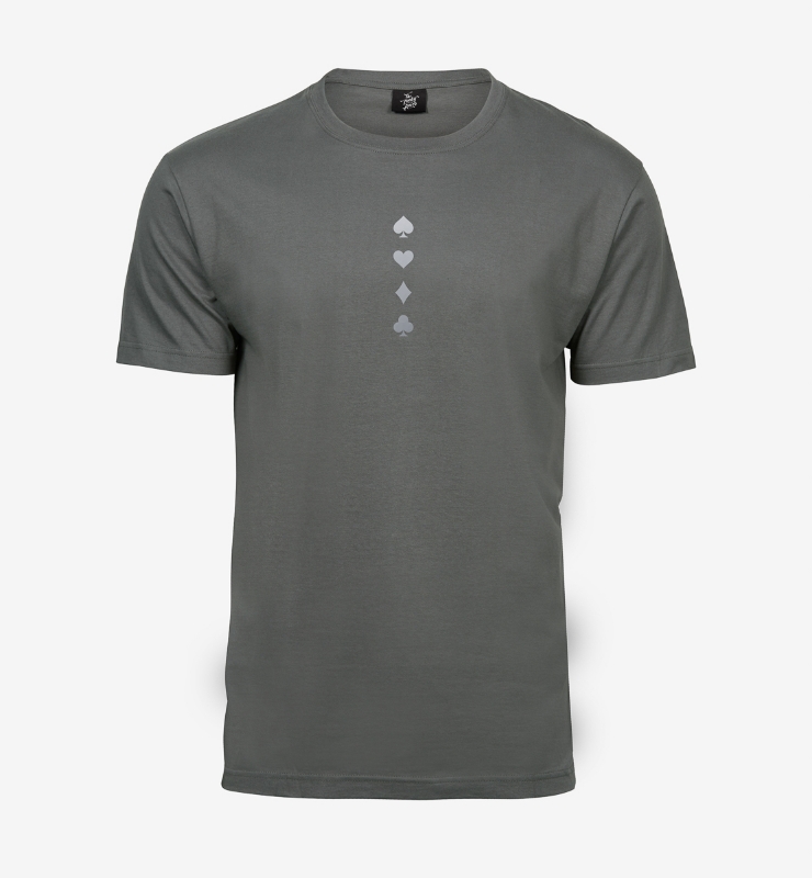 Obrazek Poker Suits Tee - Koszulka Stalowa