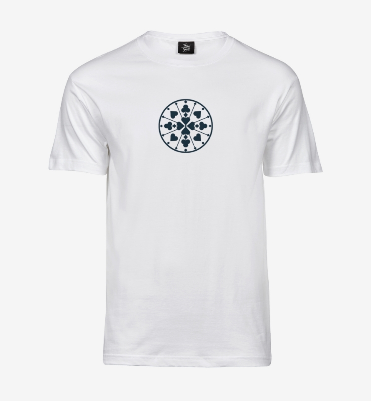 Obrazek Poker Wheel Tee - Koszulka Biała