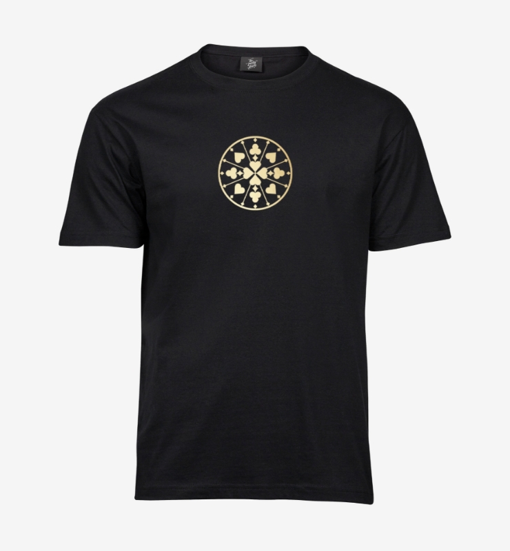 Obrazek Poker Suits Tee - Koszulka Czarna