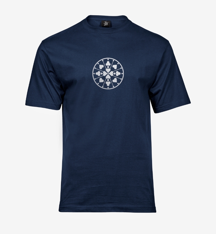 Obrazek Poker Wheel Tee - Koszulka Granatowa