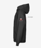 Obrazek POKER FEVER TOUR - Bluza z kapturem, Czarna