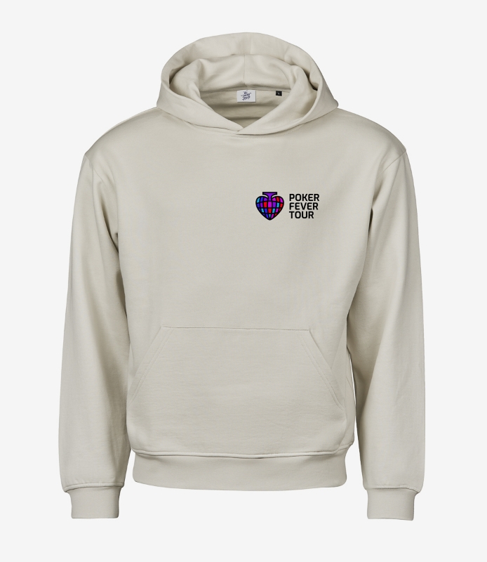 Obrazek POKER FEVER TOUR - Bluza z kapturem, Kremowa