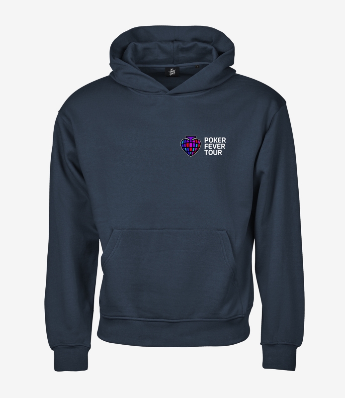 Obrazek POKER FEVER TOUR - Bluza z kapturem, Granatowa