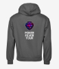 Obrazek POKER FEVER TOUR - Bluza z kapturem, Stalowa