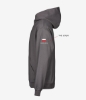 Obrazek POKER FEVER TOUR - Bluza z kapturem, Stalowa