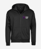 Obrazek POKER FEVER TOUR - Bluza z kapturem na zamek, Czarna