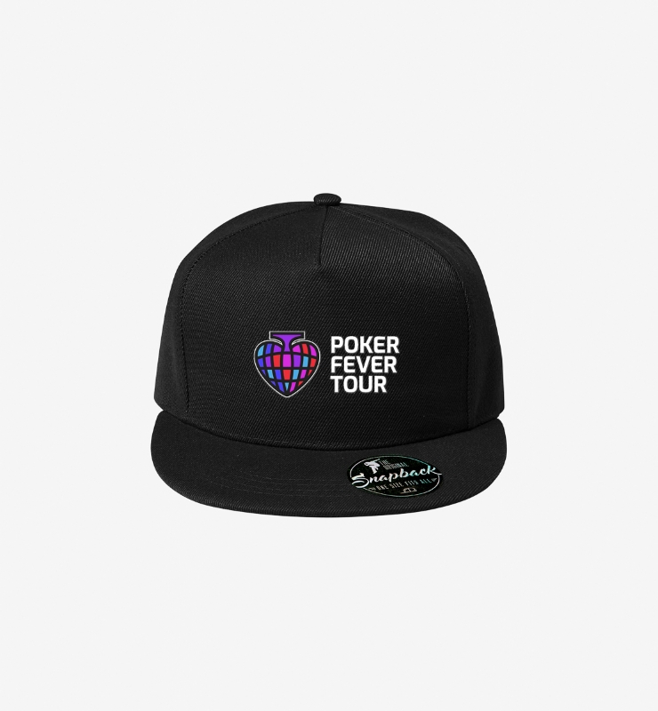 Obrazek Poker Fever Tour - Czapka Rap Unisex - Czarna