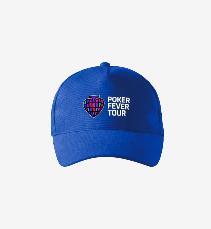 Obrazek Poker Fever Tour - Czapka Unisex - Królewski Niebieski