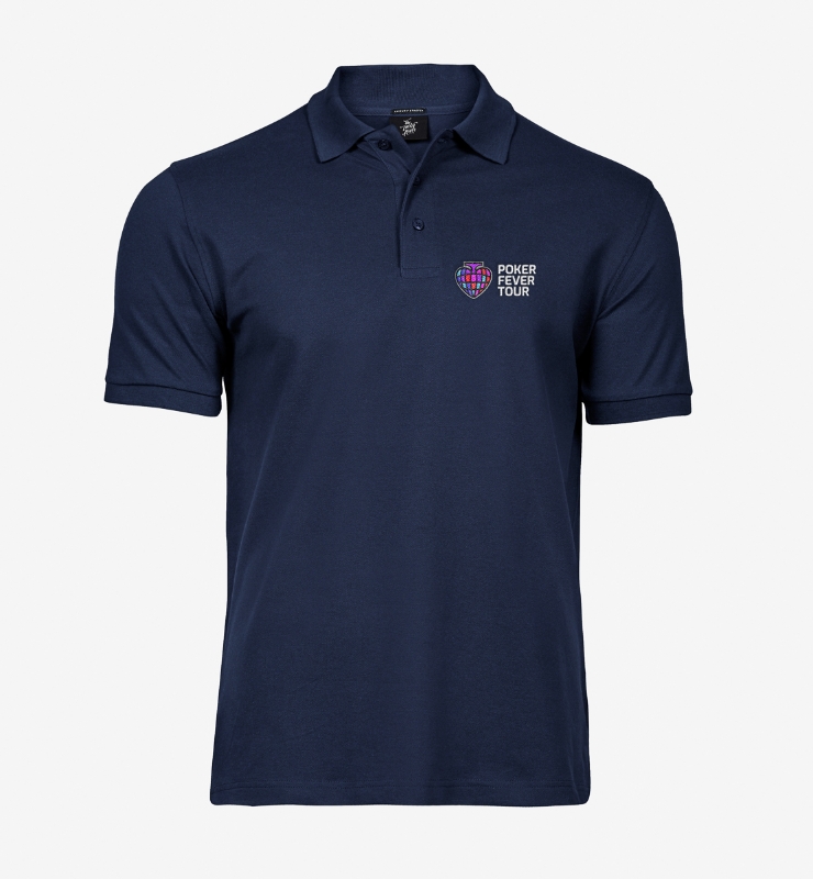 Obrazek POKER FEVER TOUR - Koszulka Polo Granatowa