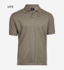 Obrazek THE LUCKY RIVER - Koszulka Polo Khaki HAFT