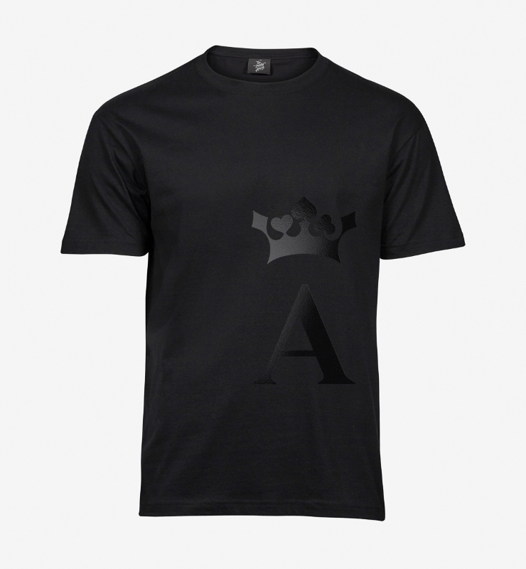 Obrazek AKQJ - Koszulka Czarna