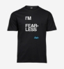 Obrazek FEARLESS FISH - Koszulka Czarna