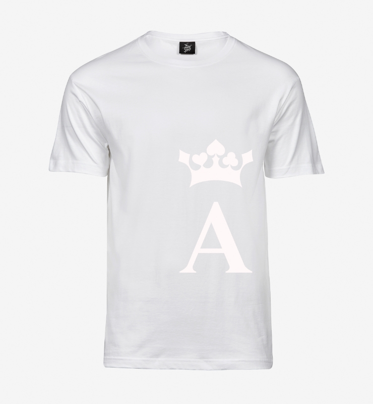 Obrazek AKQJ - Koszulka Biała