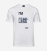 Obrazek FEARLESS FISH - Koszulka Biała