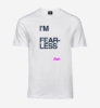 Obrazek FEARLESS FISH - Koszulka Biała
