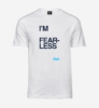 Obrazek FEARLESS FISH - Koszulka Biała