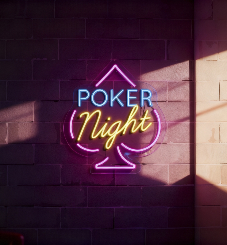 Obrazek POKER NIGHT NEON