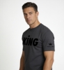 Picture of King T-Shirt - Dark Grey / Black