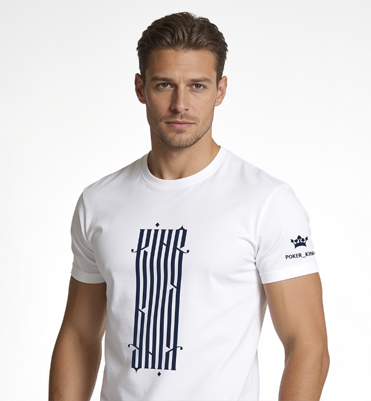 Picture of Gold King T-Shirt - White